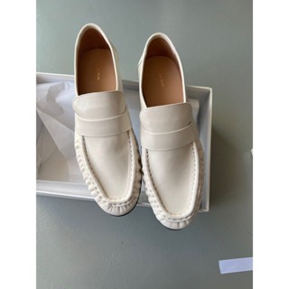 DANDT春夏新款復古時尚真皮單鞋休閒皮鞋鰻魚皮樂福鞋女（24 AUG TRA）同風格賣場搜尋-外銷女鞋