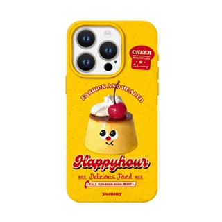適用於原創可愛巴斯克甜品麵包iPhone15蘋果14plus磁吸手機殼13/12/11華為mate60Pro+新款15P