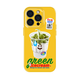 適用於iPhone15蘋果14華為pura70Pro夏日手機殼magic6榮耀100趣味冰淇淋oppoA2小米13美式咖