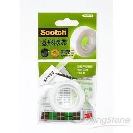 3M 隱形膠帶補充包-12mm*11.4m(810R-1/2)【金石堂】