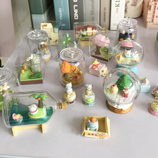 限時📣💯角落生物盲盒擺件女孩可愛手辦玩具公仔模型桌麵裝飾生日禮物日本