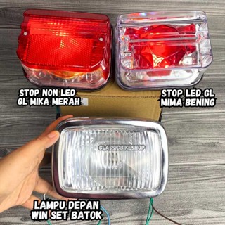 HONDA Win 大燈反射器套裝 BATOK Win 100 Led 剎車燈 Gl win100 gl125 glk