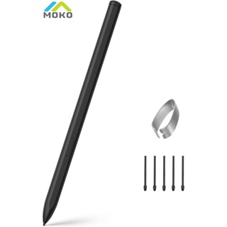 MoKo 磁性 EMR 筆,適用於卓越 2 帶橡皮擦、EMR 觸控筆,適用於卓越 2 種替代標記加,4096 級別手掌排