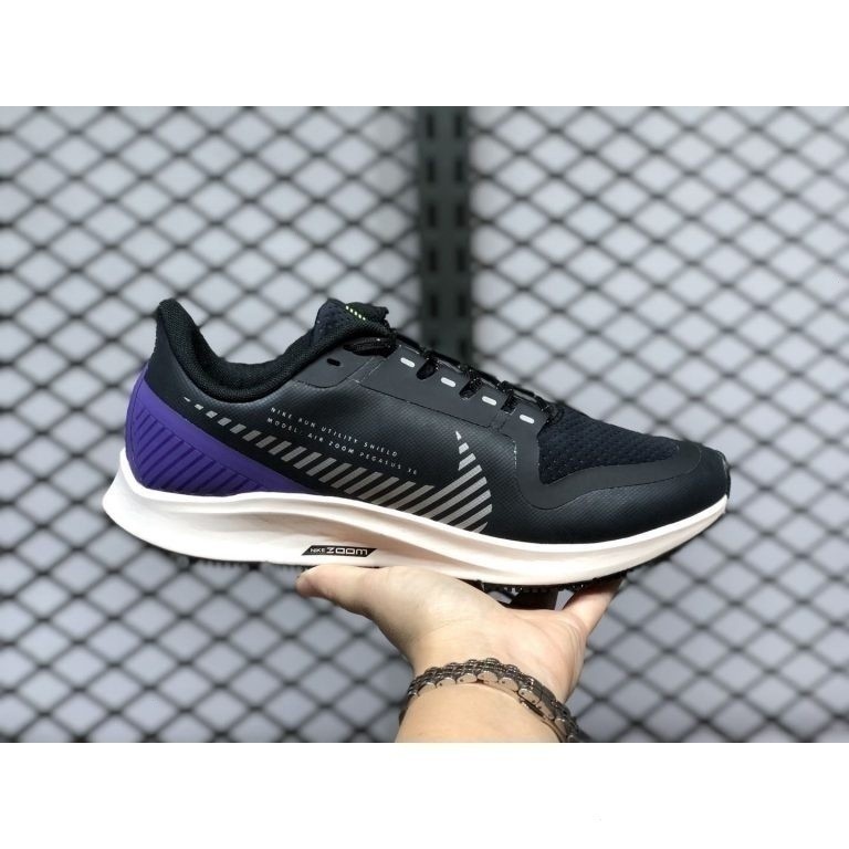 NK Air Zoom Pegasus 36 shieldblack/電壓PurpleAQ8005-002