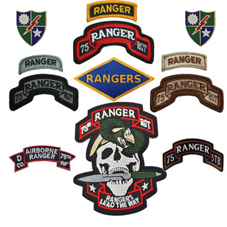 遊騎兵團RANGER技能章ACU臂章M65刺繡臂章M81徽章識別章戰術臂章