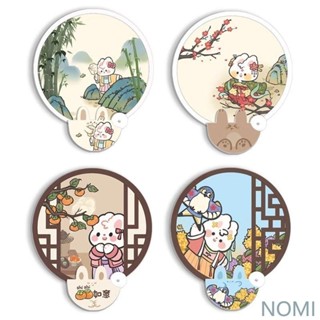 【臺灣出貨】卡通國風折疊團扇可折疊扇子折疊可愛兒童團扇小扇子夏季折疊式扇子團扇折疊扇摺扇反光板扇子拍照神器