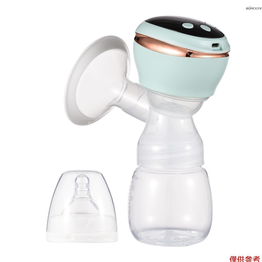 BEBEBAO T1 一件式式電動吸奶器 帶LED顯示屏 3種模式 9檔吸力 奶瓶容量180ml（內置鋰電池）綠色