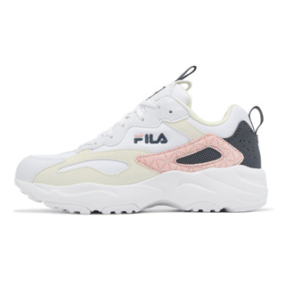 Fila 休閒鞋 Ray Tracer 女鞋 白 粉 復古老爹鞋 運動鞋 斐樂 [ACS] 4C606Y149