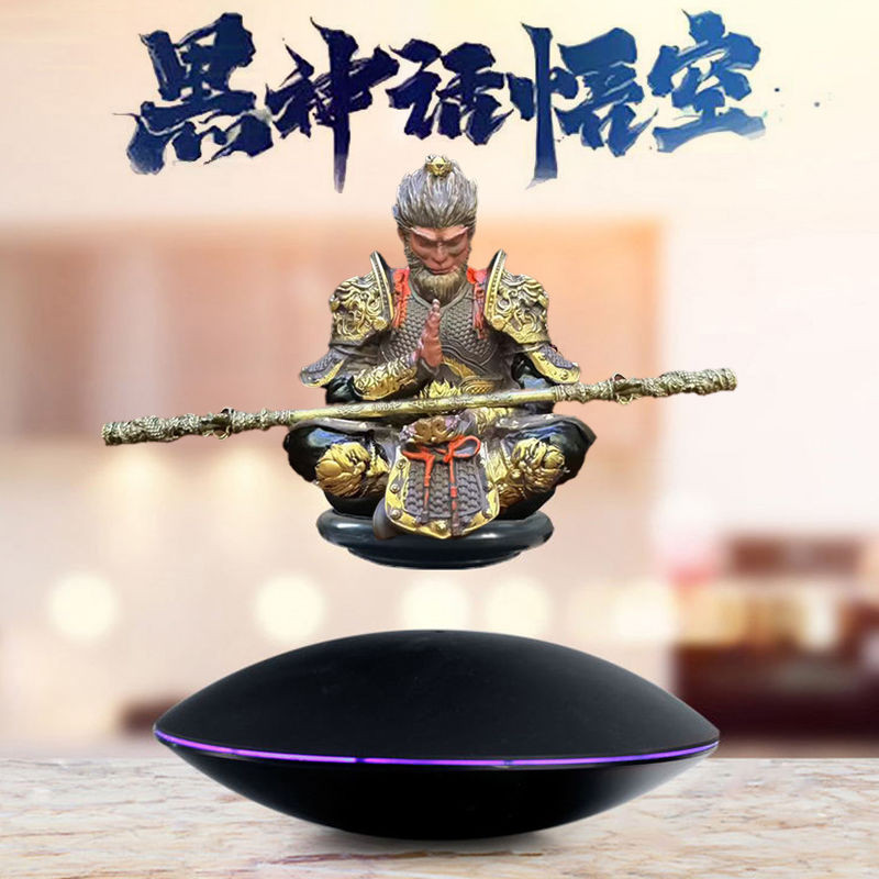 磁懸浮擺件 展示臺 黑神話孫悟空 磁浮 全套發光旋轉 玩具手辦禮 手辦 擺飾 磁浮擺件 懸浮擺件 磁浮擺飾 孫悟空擺件