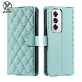 XICCI 適用於 OPPO Reno 12 5G/Reno 12Pro 5G/Reno 12F 5G 小香包卡片翻蓋皮