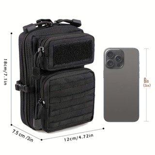 耐用的多功能手機腰包,用於存放 EDC 工具和戶外應急工具用品