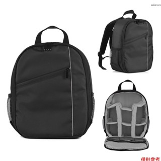 小型單眼相機包 攝影後揹包 防水防震多功能戶外揹包 灰色
