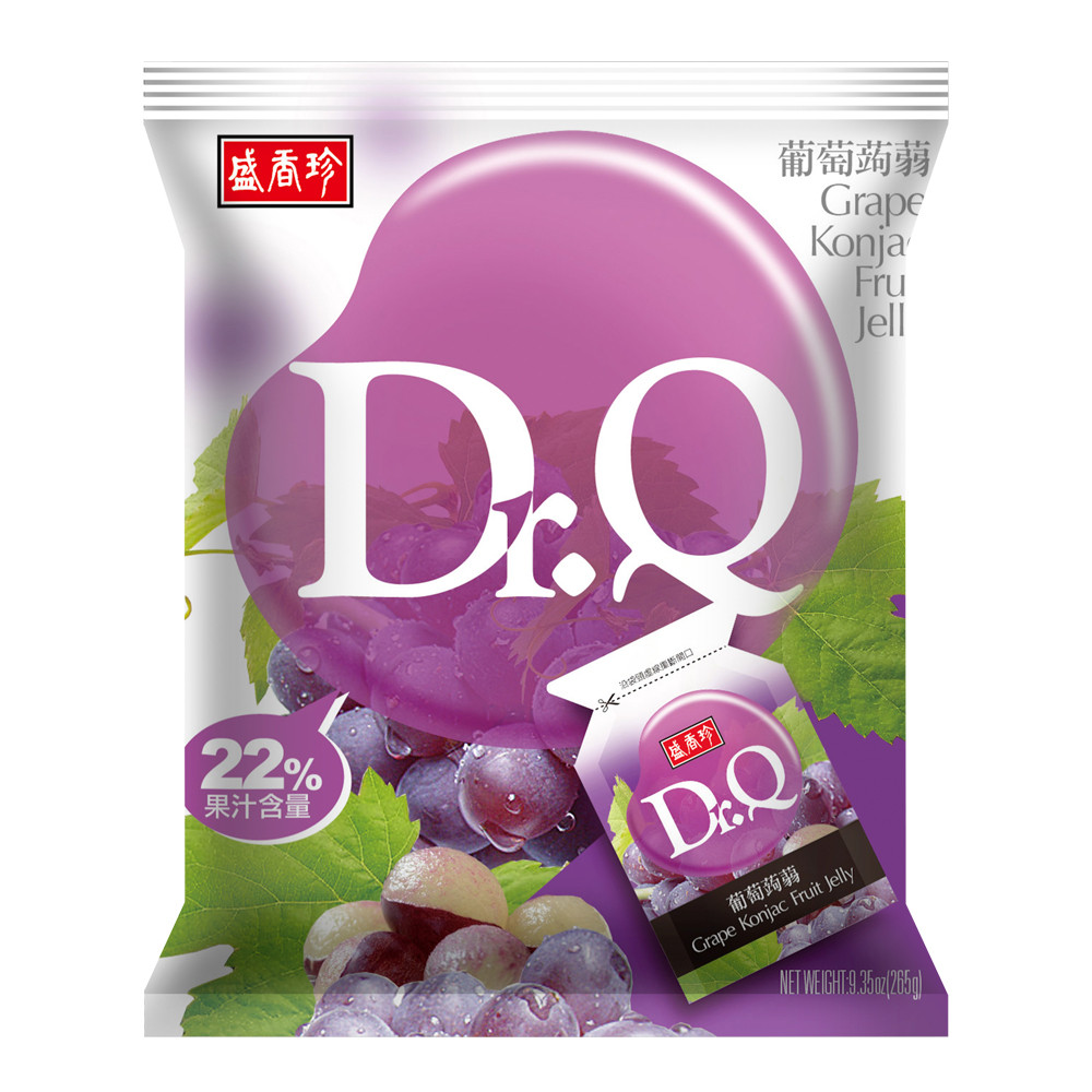 盛香珍Dr.Q葡萄蒟蒻265g