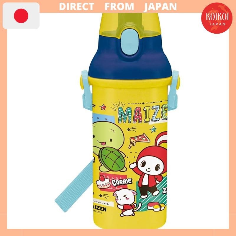 Skater（滑板手）水壶480毫升Maizen Sisters 23儿童抗菌塑料日本制造PSB5SANAG-A
Ska