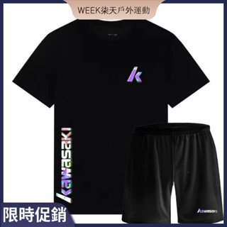 [限時促銷]日本新款 男女 羽球衣套裝 快幹 透氣 運動 比賽 短袖 短褲 網球衣