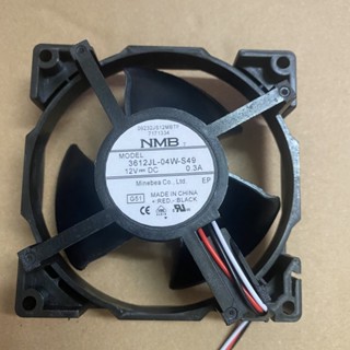適三星冰箱風扇 NMB-MAT MODEL 3612JL-04W-S49 12V 0.3A 9.2cm