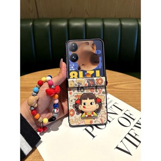 小熊不二家女孩 小米 XiaoMi MIX Flip 手機殼 皮質 保護套 mixflip 卡通折疊屏 防摔殼 殼多多