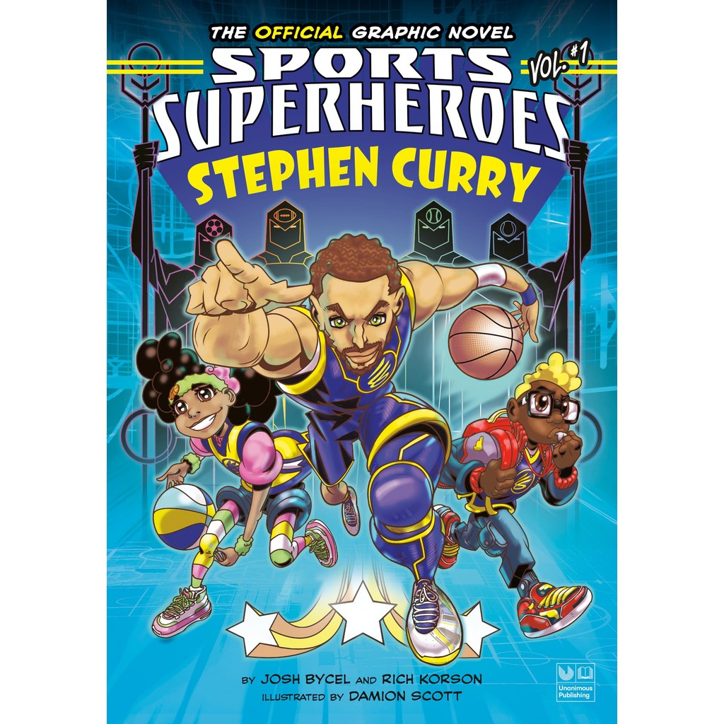 Stephen Curry Sports Superheroes: Stephen Curry #1 (Graphic Novel)/Josh Bycel《DIAL》【禮筑外文書店】