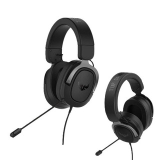 【ASUS 華碩】TUF GAMING H3電競耳機 槍灰色