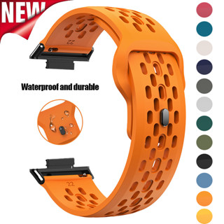 防水耐用矽膠錶帶相容華為 Watch Fit 3 錶帶腕帶配件適用於華為 Watch Fit 3 手鍊帶