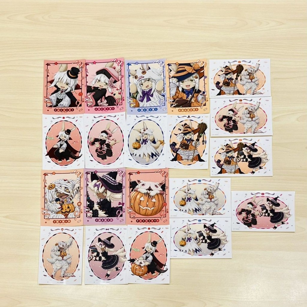 正版 來自深淵烈日的黃金鄉 萬聖節限定 相卡 相片 法普塔娜娜奇日穀 官方 正版 代購