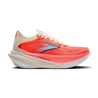 Brooks Hyperion Max 3 女 慢跑鞋 支撐 彈力 緩震 烈風系列 珊瑚橘 [1204551B659]