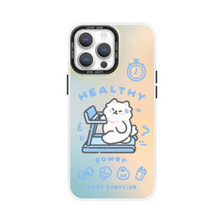 適用於跑步機狗狗iPhone15Promax情侶手機殼nova12華為pura70pro磁吸款magsafe小米14蘋果
