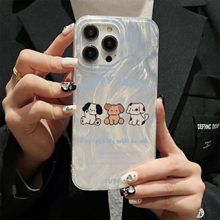 三隻小狗防撞殼 手機殼 適用 vivo y12 y15 y17 y20 y20s y21 y21s 保護殼 全包防摔殼