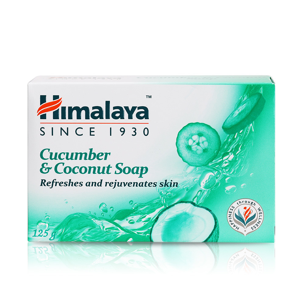 Himalaya 喜馬拉雅 保濕香皂 125g 黃瓜椰子8入_廠商直送