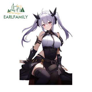 EARLFAMILY 13cm x 8.8cm Genshin Impact Keqing 汽車貼紙 AI 美容風格摩托
