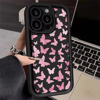 美學簡約可愛外殼卡通蝴蝶圖案手機殼適用於 Honor X5B 4G Plus 矽膠軟殼高階防震後蓋