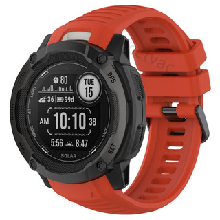 適用佳明手錶Garmin instinct 2X矽膠錶帶本能2X替換腕帶
