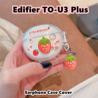 EDIFIER 【高品質】適用於漫步者 To-u3 Plus 手機殼卡通創意軟矽膠耳機殼外殼保護套