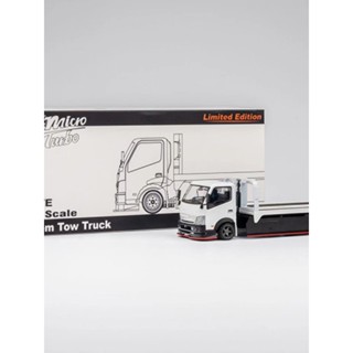【精品】現貨MicroTurbo MT 1:64個性化改裝平板拖車Custom Tow Truck汽車模型