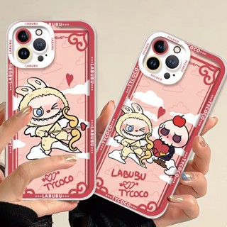 【臺灣出貨】拉布布手機保護殼 蘋果手機殼 適用iPhone 16 15 14 promax 矽膠防摔殼 天使眼全包邊