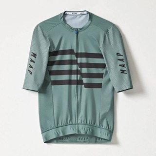 Powerband 男士 Maap 輕便自行車騎行服短袖自行車襯衫上衣