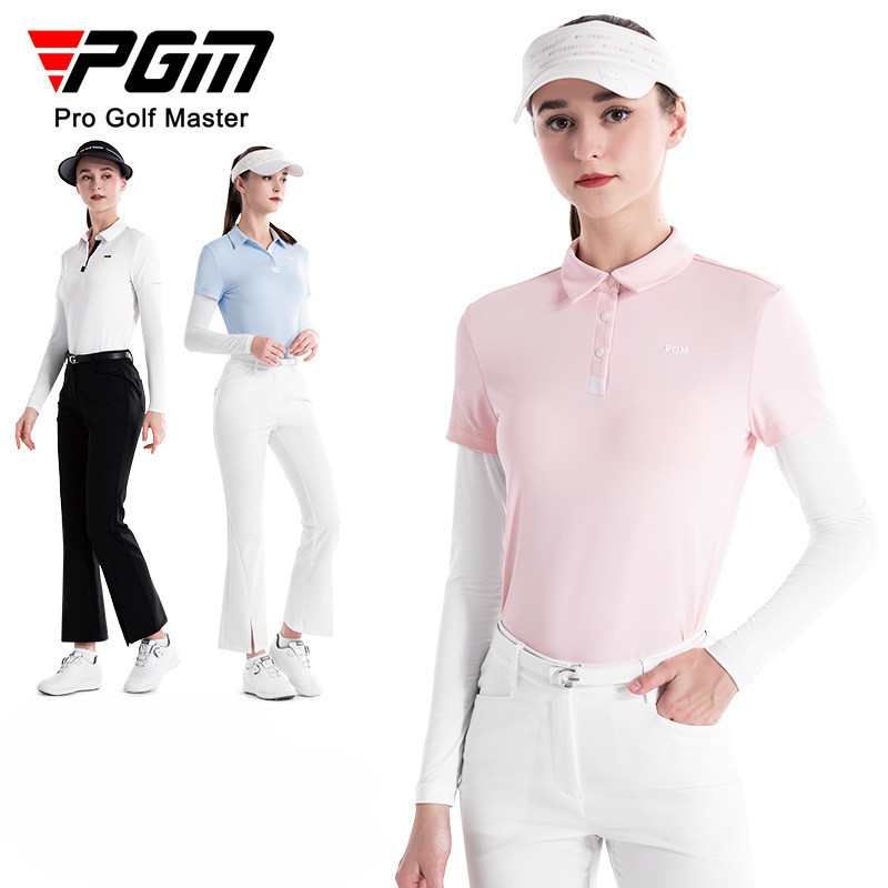 PGM YF686 高爾夫女士冰絲長袖T恤上衣POLO衫女