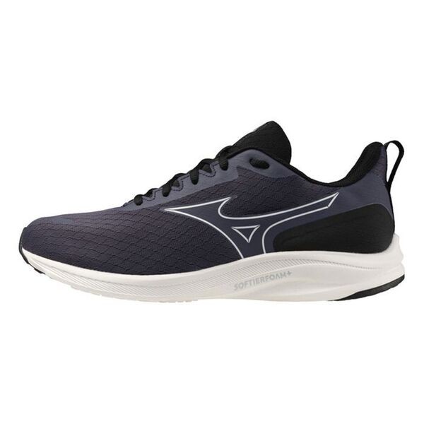 Mizuno Esperuzer 男 慢跑鞋 運動鞋 超寬楦 休閒 輕量 美津濃 黑 白 [K1GA244452]