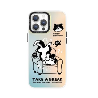 適用於新款iPhone15promax蘋果13小米14華為pura70Ultra卡通12倒立貓狗Magsafe磁吸手機殼