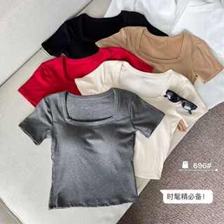 秋冬季磨毛保暖背心女吊帶美背一體杯內搭方領打底衫短袖上衣內衣發熱背心衛生衣內搭打底衫發熱衣 保暖衣內衣