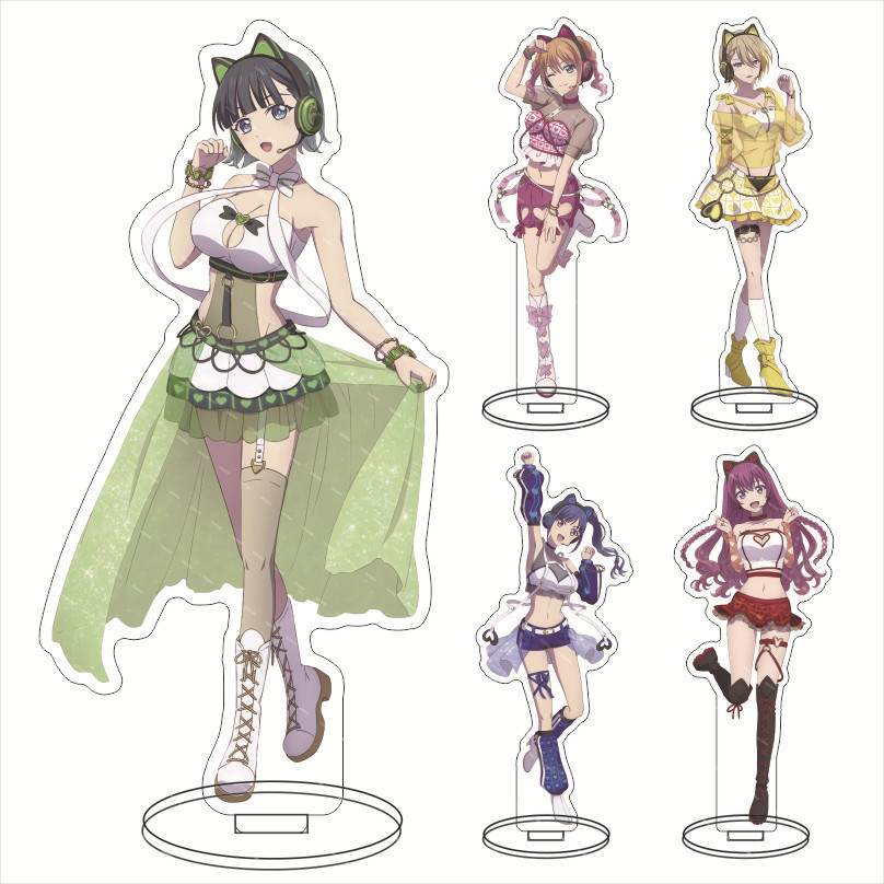 女神咖啡廳 亞克力桌面擺件 幕澤櫻花 鶴河秋水 粕壁隼 亞克力擺件