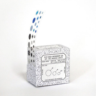Flagg Dot_Pattern washi sticker roll・點點_圖樣 和紙貼紙卷