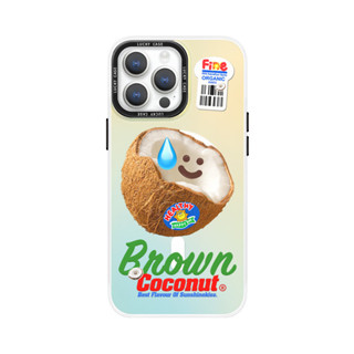 適用於夏天趣味無語椰子iPhone15Promax磁吸手機殼11蘋果16/13支架mate60華為pura70ultra