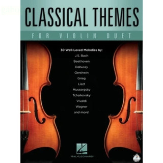 【學興書局】Classical Themes for Violin Duet 30首 古典小提琴二重奏 第一把位 初級
