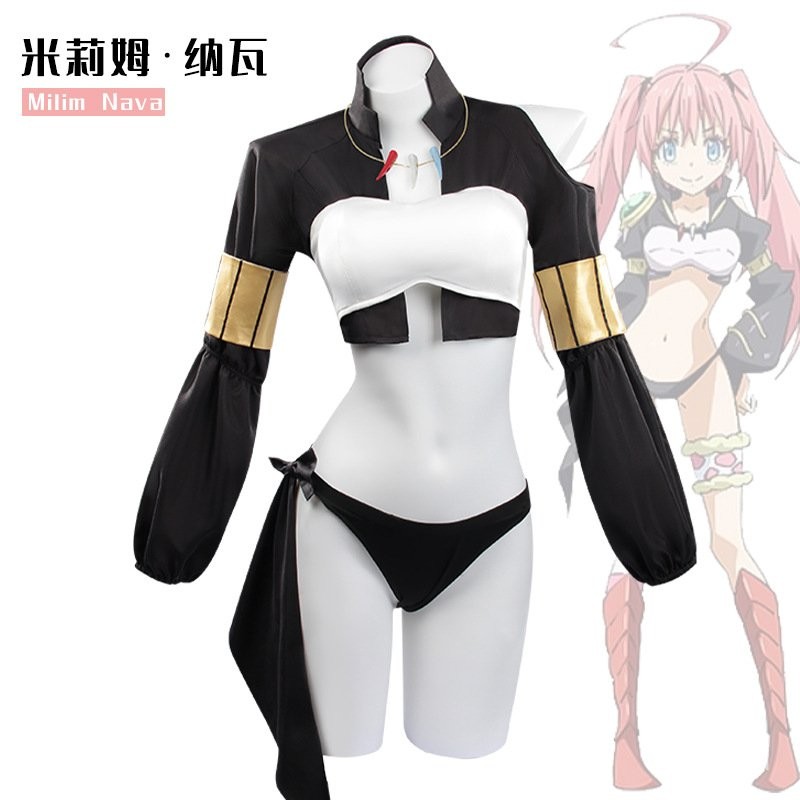 【書生漫】可加急出貨 關於我轉生變成史萊姆這檔事cos服 破壞暴君cosplay米莉姆·納瓦