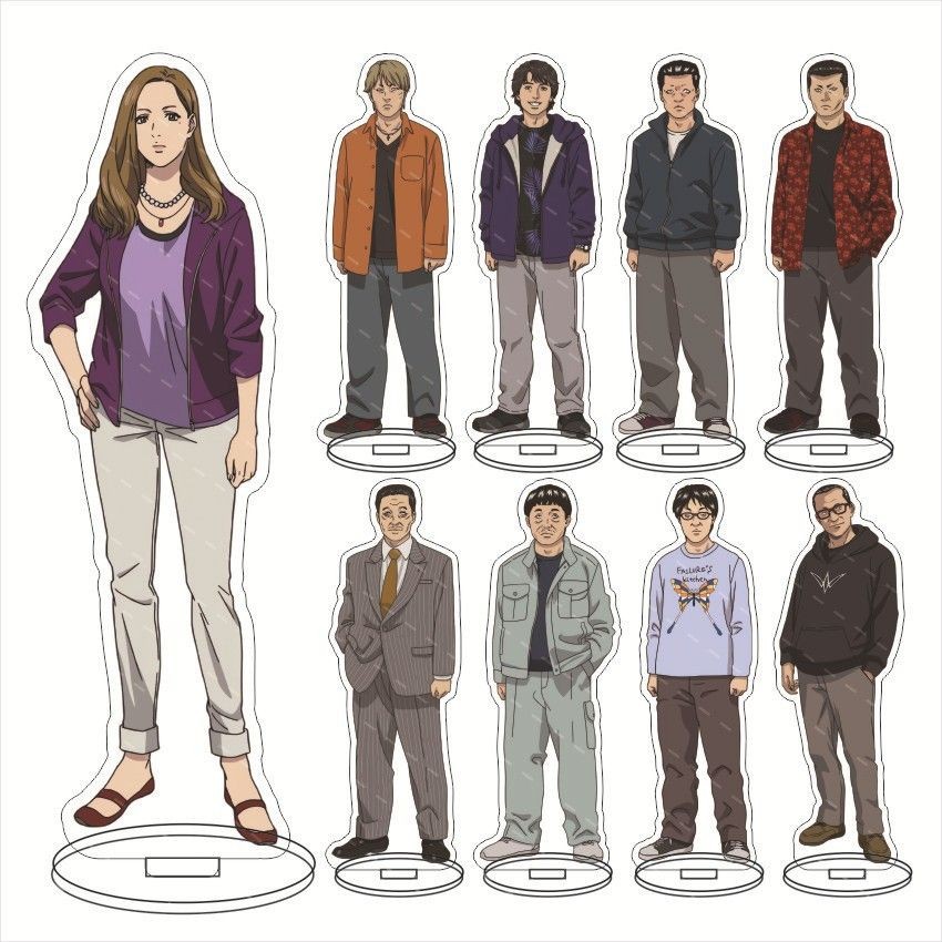 「指尖pjsk」殺手寓言 佐藤明 佐藤洋子 清水岬 海老原剛士富岡亞克力立牌擺件|新番|動漫|遊戲|周邊|大展鴻圖