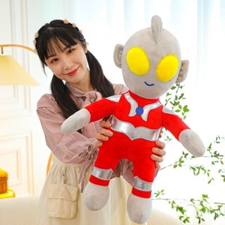 獨家特價👣奧特曼毛絨玩具公仔大號男孩睡覺抱枕佈娃娃超人玩偶兒童生日禮 CIBE
