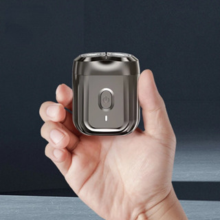 Enchen 電動剃須刀 Mini6 防水旋轉雙刀片剃須刀 USB 充電式剃須理髮修剪器男士父親