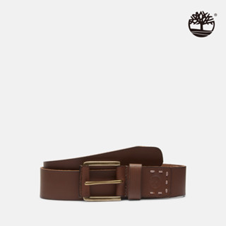 Timberland 男款棕色40MM 皮帶|A29GT214