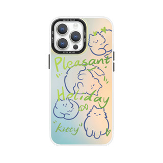 適用於線條金漸層iPhone15promax蘋果14小米13華為pura70pro+磁吸款magsafe三星s24情侶手